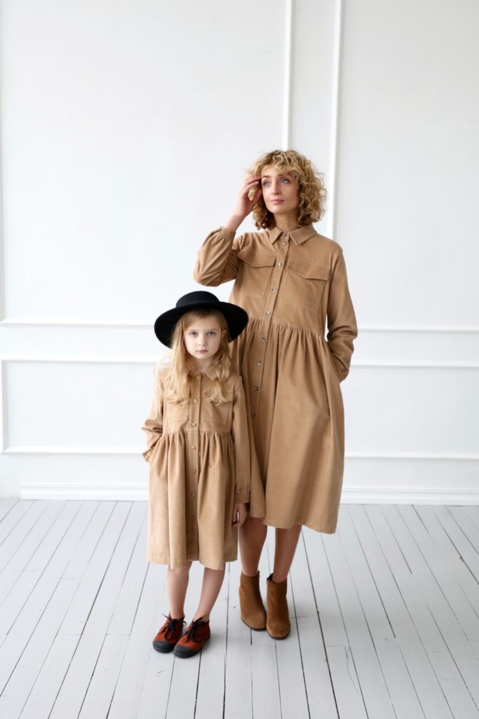 Matching needle-cord shirt dresses - Image 4
