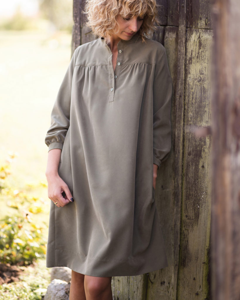 Modal maternity midi sundress - Image 1