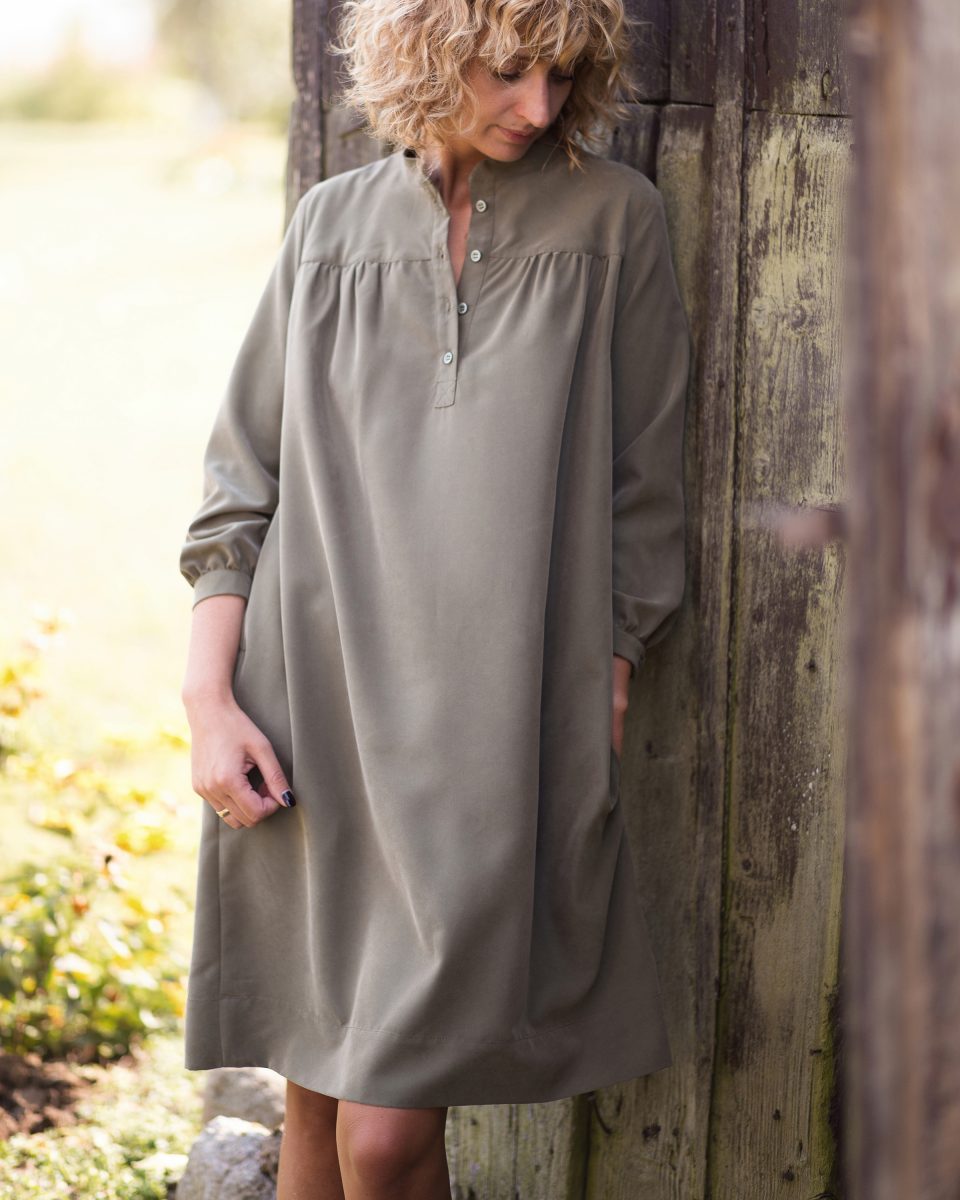 Modal maternity midi sundress - Image 1
