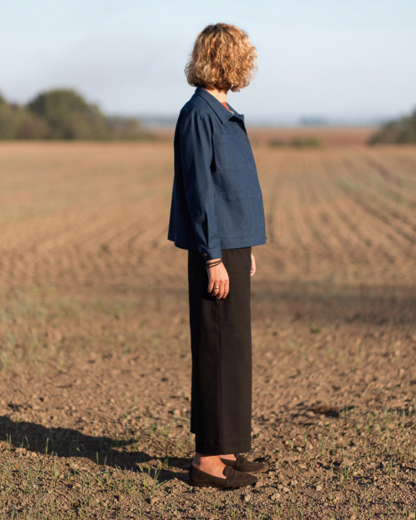 Work-wear jacket in a denim fabric - Image 3