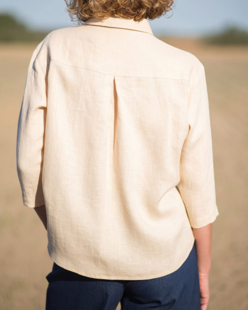 Classic linen pocket shirts - Image 3