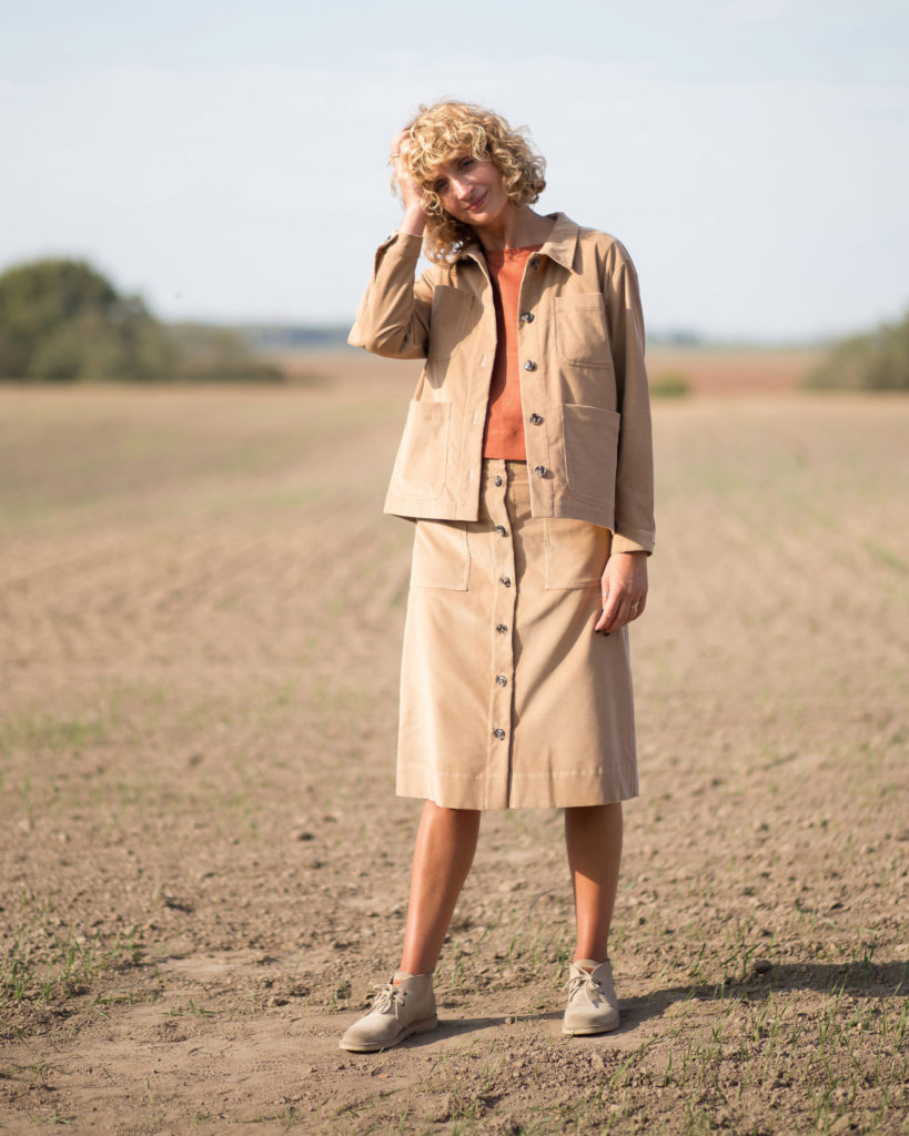 Soft needle-cord jacket - Image 2