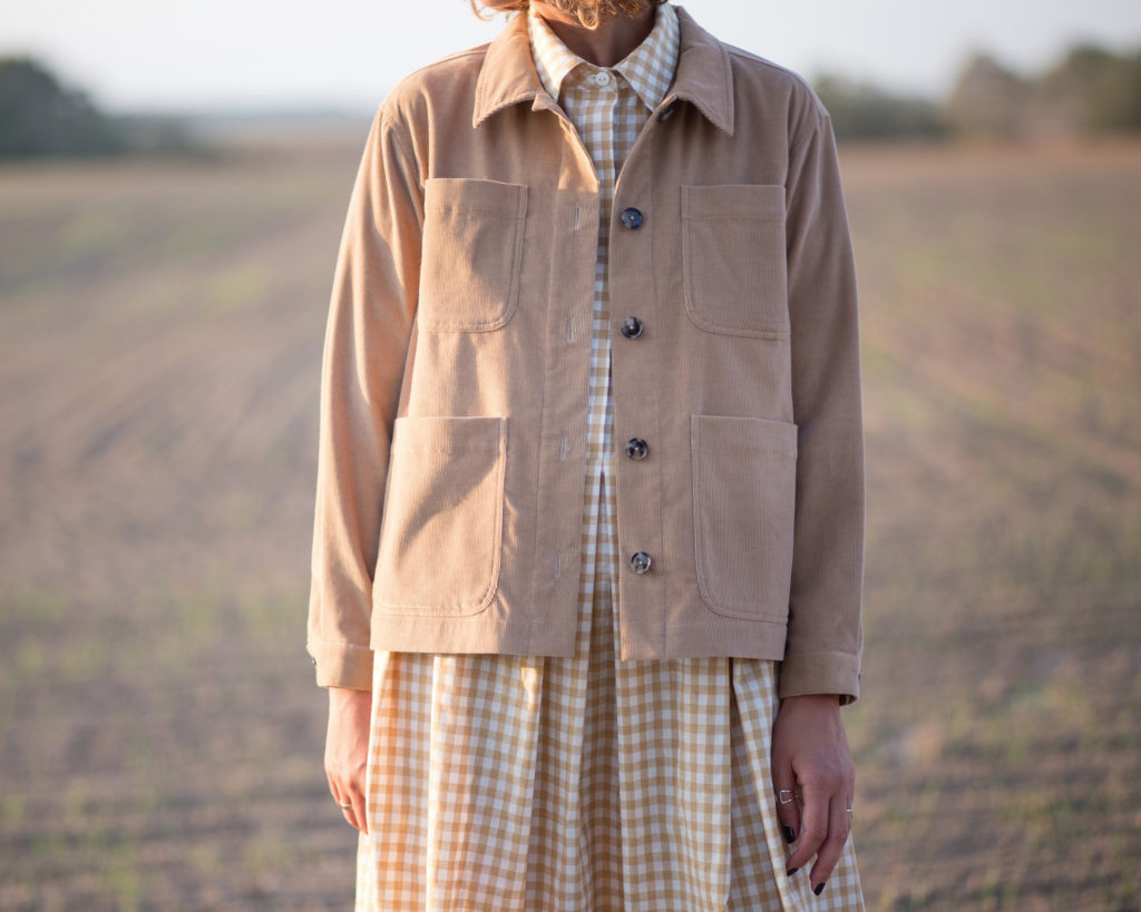 Soft needle-cord jacket - Image 1