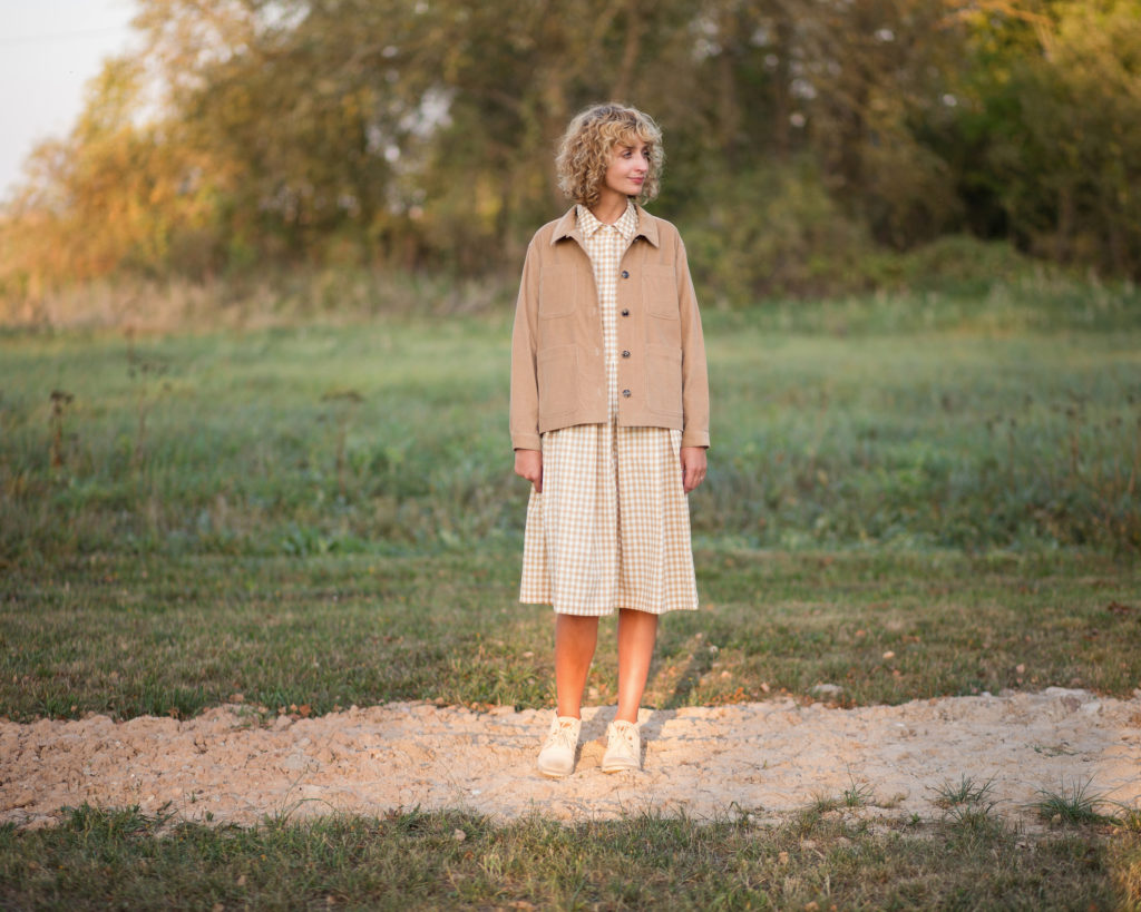 Soft needle-cord jacket - Image 3