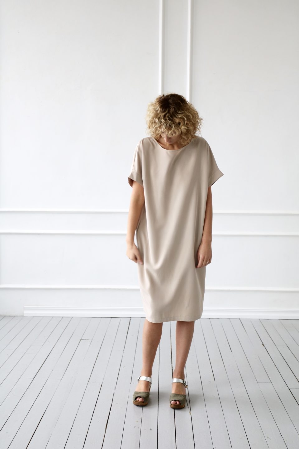 Cocoon style loose fit dress - Image 1