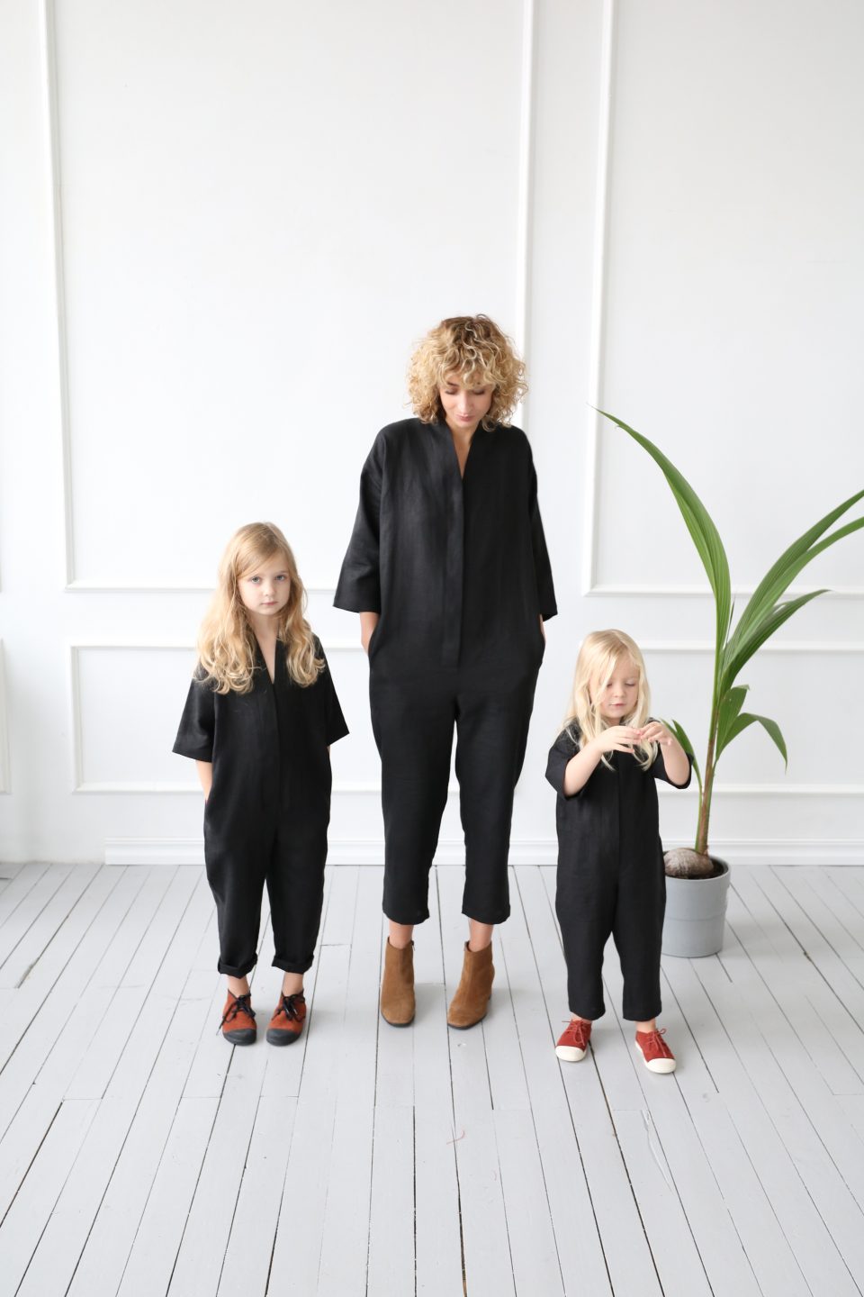 Matching linen jumpsuits set - Image 2