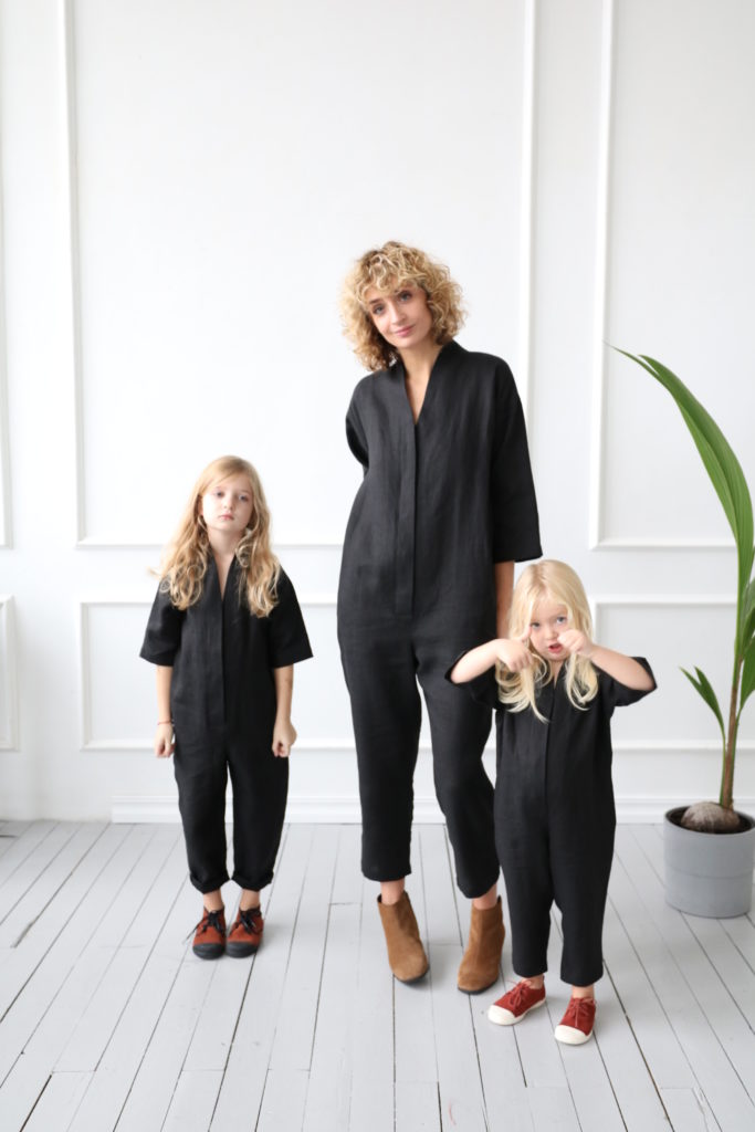 Matching linen jumpsuits set - Image 3