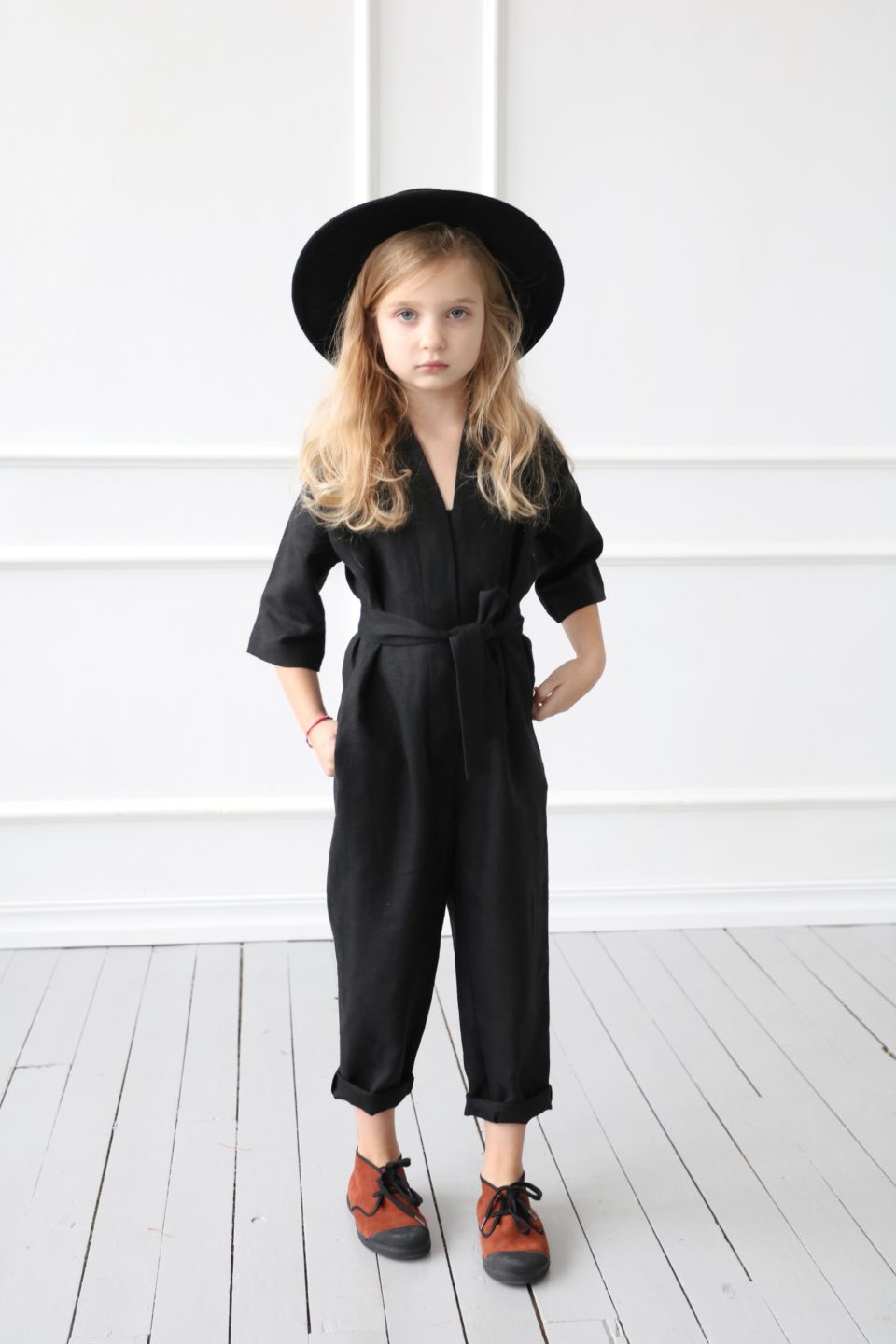 Girls linen jumpsuit - Image 5