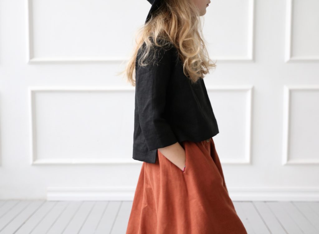 Linen skirt for girl - Image 5