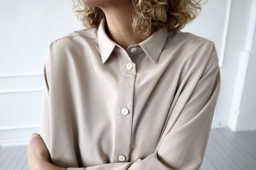 Oversized long sleeve shirt dress - Image 4