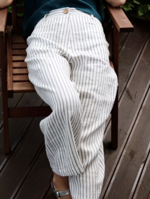 Wide Leg Linen Culottes | Trousers | Sustainable clothing | OffOn clothing