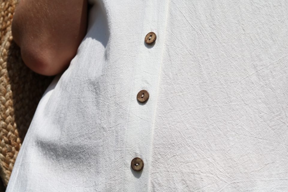 Sleeveless Cotton Overall - Image 3