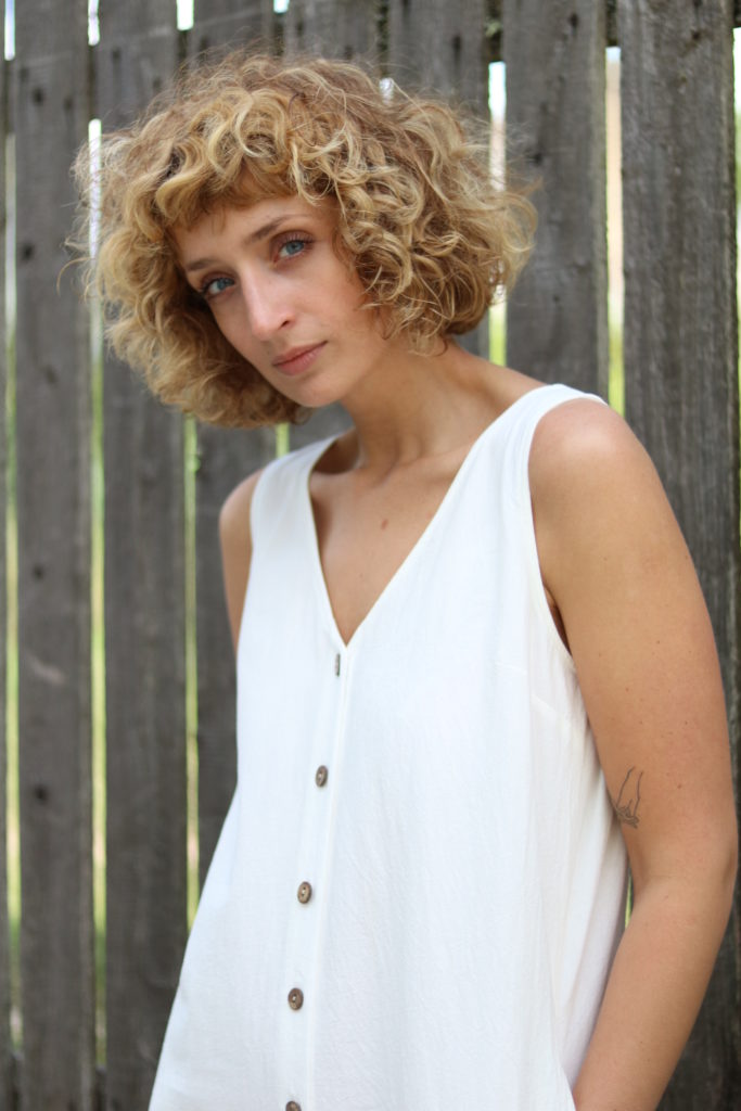 Sleeveless Cotton Overall - Image 2