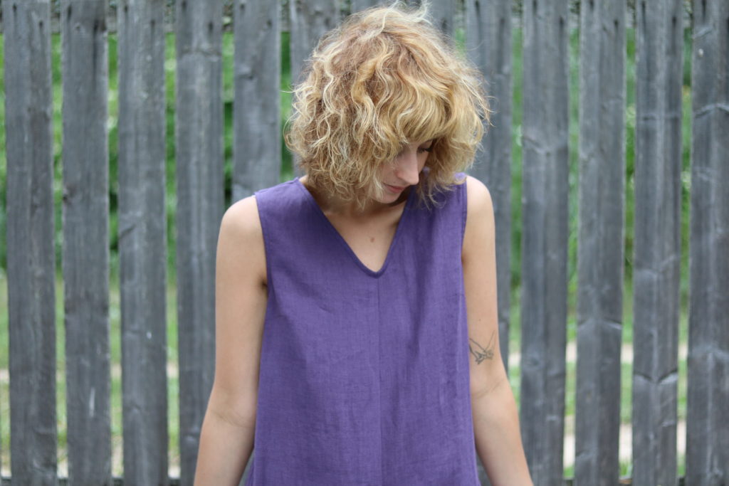 Linen Wide Leg Jumpsuit - Image 2