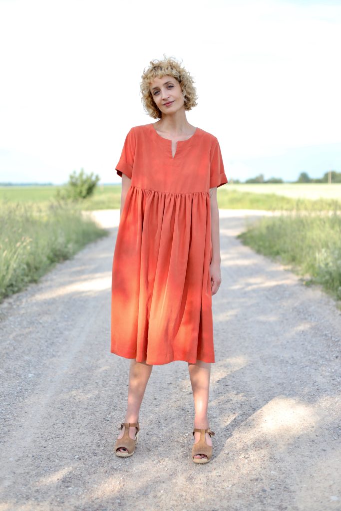 Loose fitting modal dress