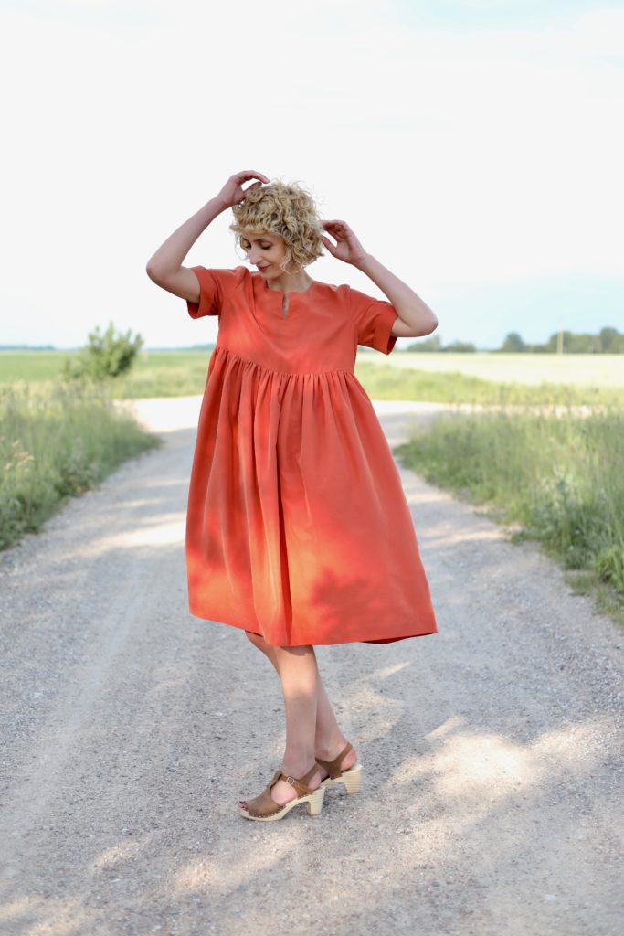 Loose fitting modal dress - Image 4