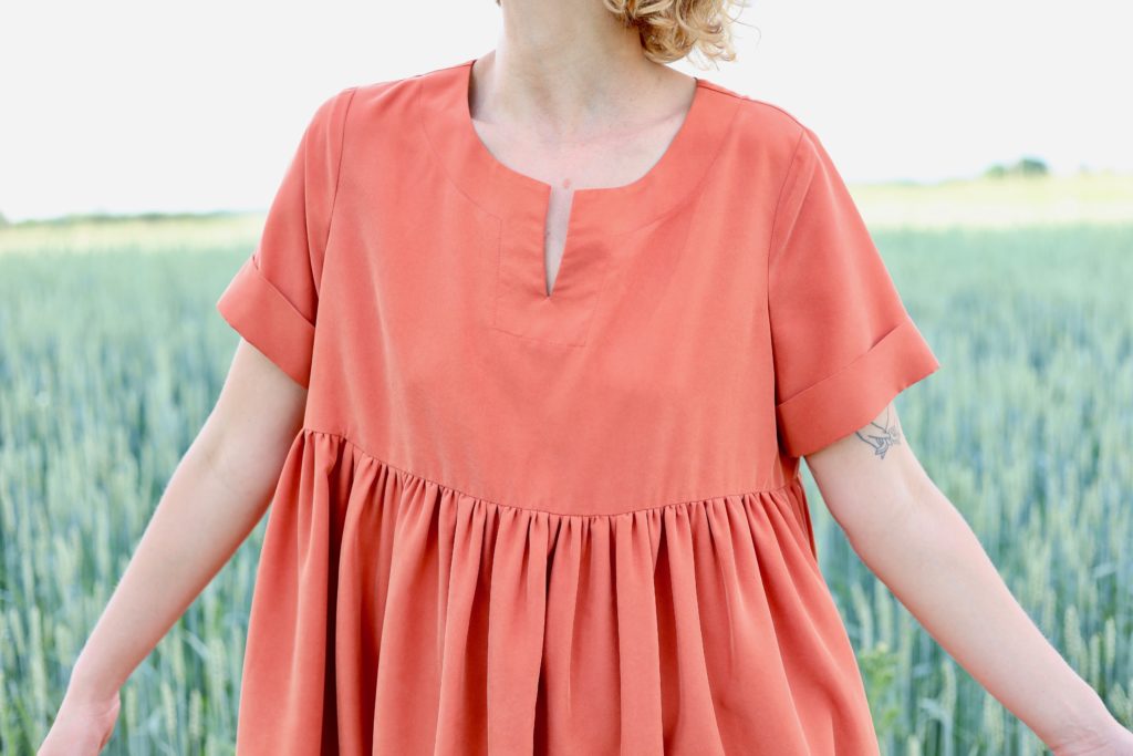 Loose fitting modal dress - Image 2