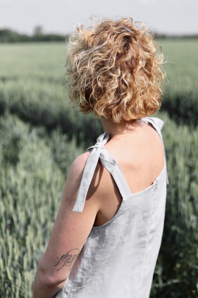 Wide straps linen summer jumpsuit - Image 2