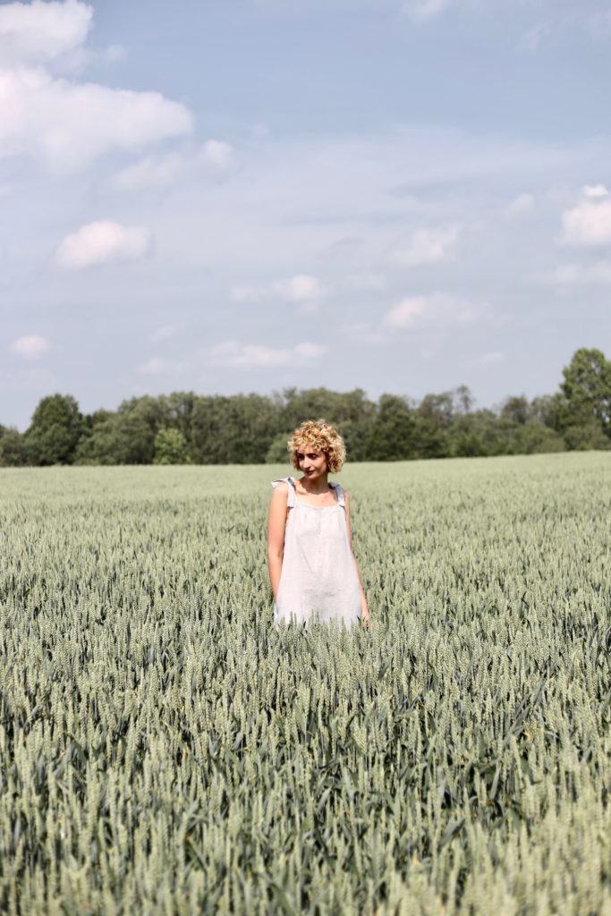 Wide straps linen summer jumpsuit - Image 4