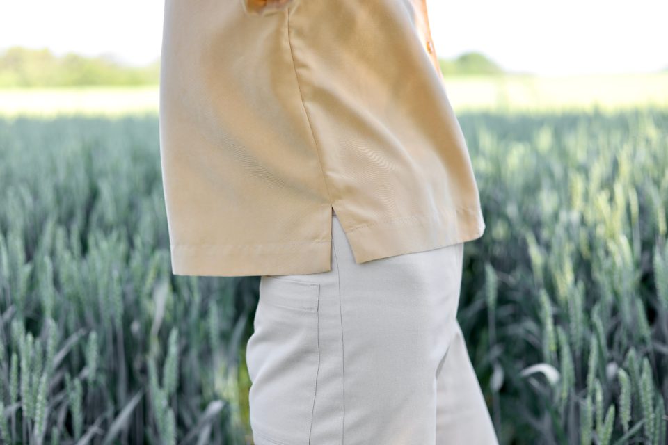 Revere collar cropped shirt - Image 3