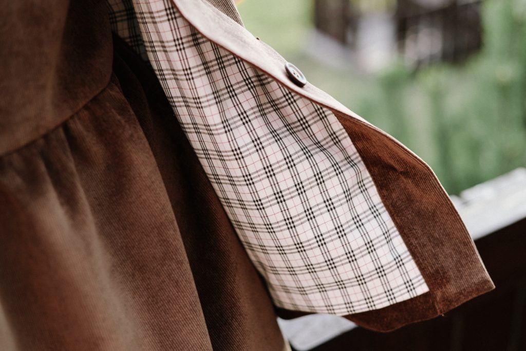 Corduroy shirt collar jacket - Image 4