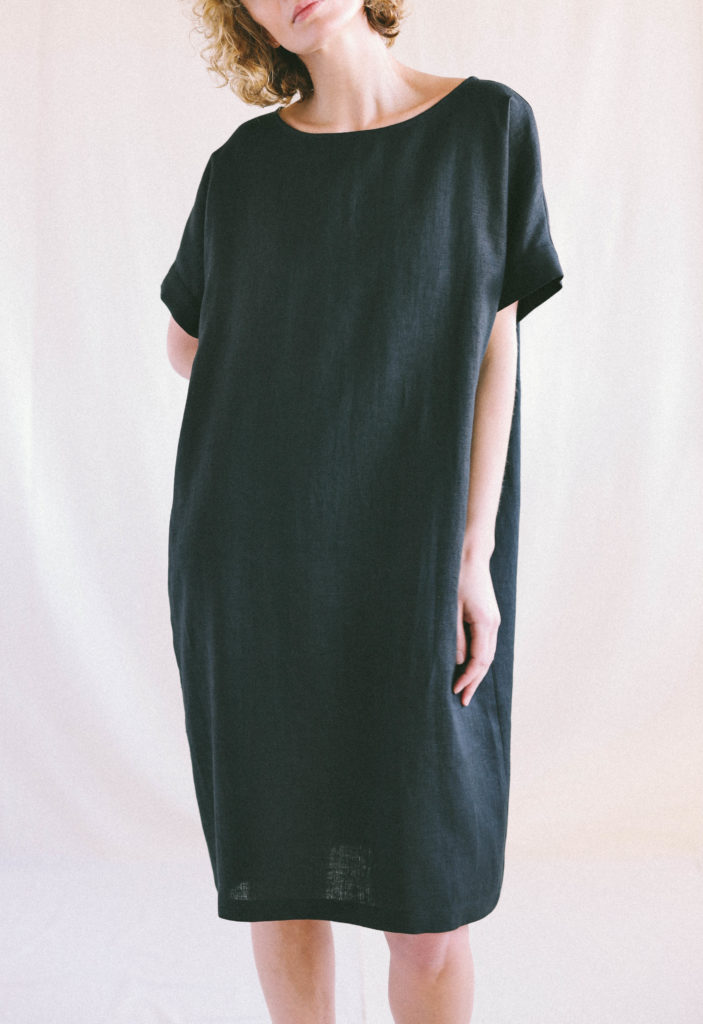 Loose fit linen tunic dress - Image 5