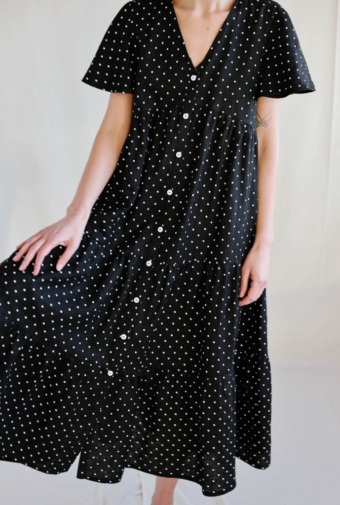 Tiered Maxi linen dress - Image 2