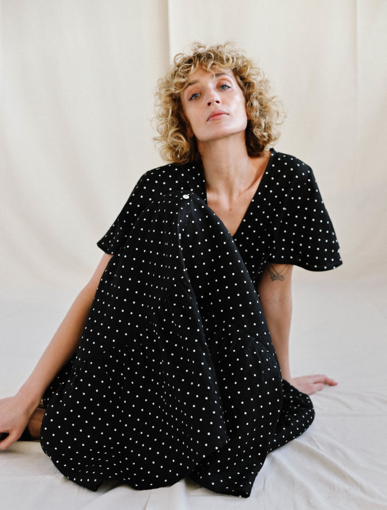 Tiered Maxi linen dress - Image 4