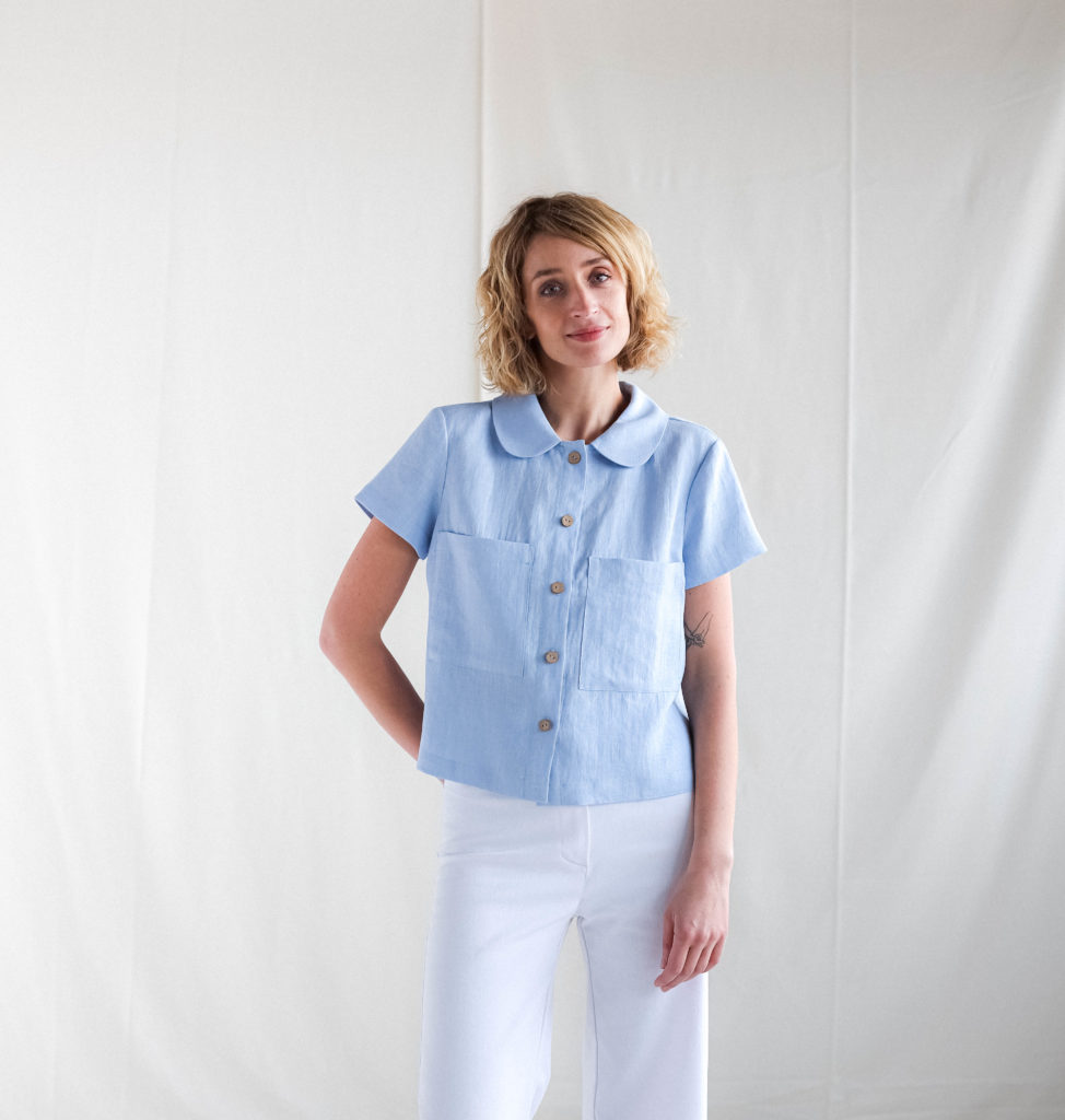 Linen button up shirt - Image 2