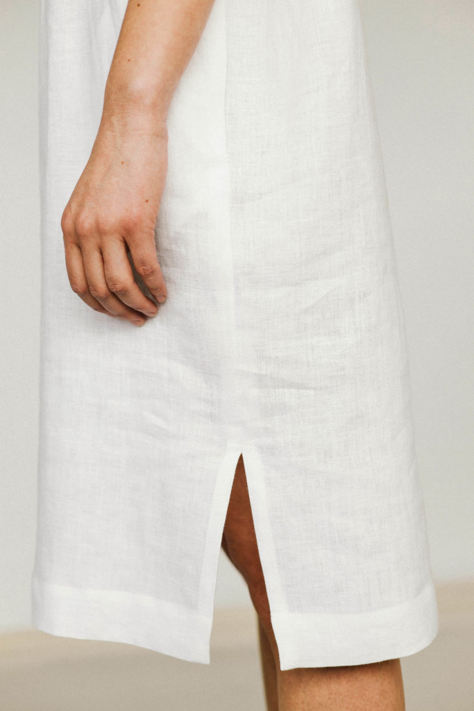 Linen oversized tunic dress - Image 5