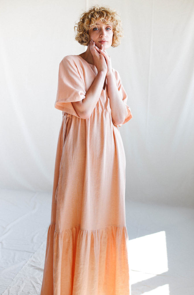 Linen Maxi Boho Dress - Image 5