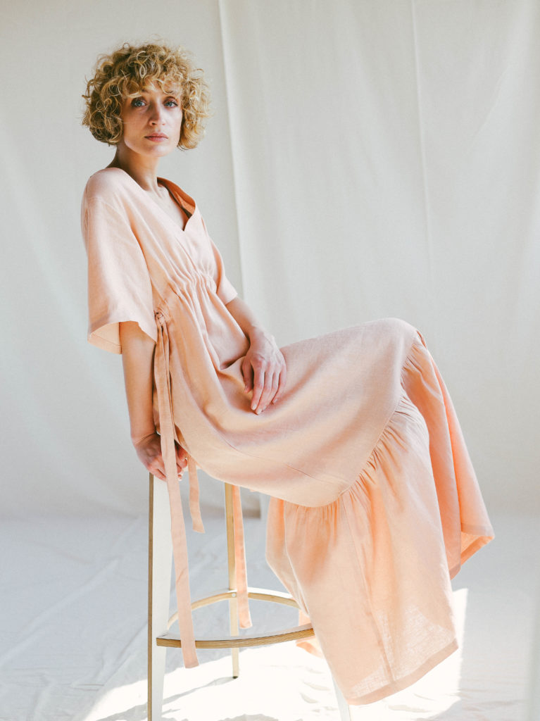 Linen Maxi Boho Dress - Image 1