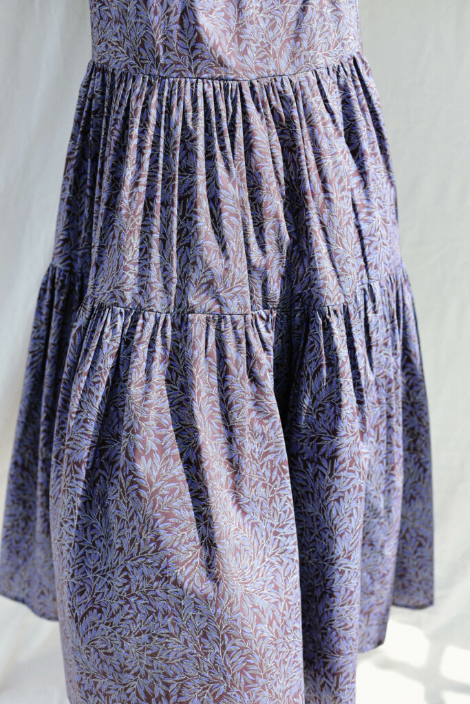 Floral tana lawn cotton swingy dress WILLOW WALK - Image 7