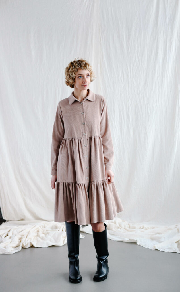 Needlecord shirtdress LOUISE - Image 1