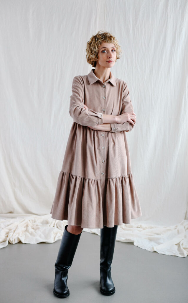 Needlecord shirtdress LOUISE - Image 3