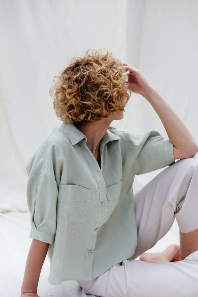 Linen oversized fit shirt Polly
