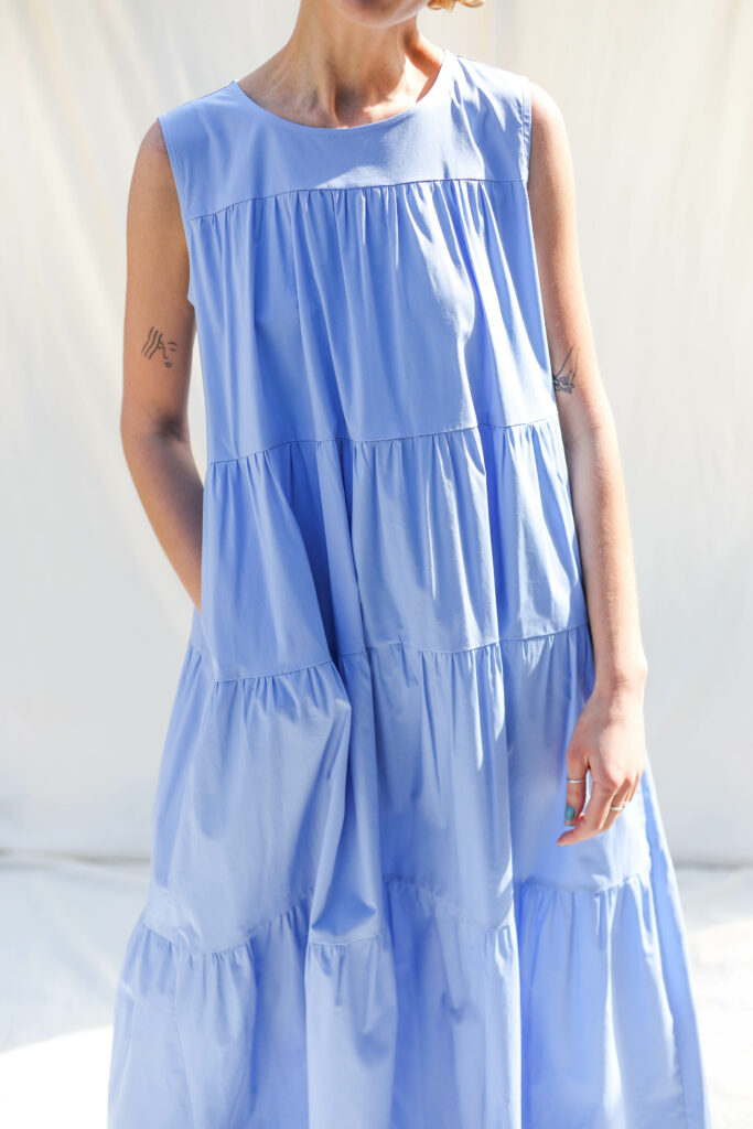 Sleveless Maxi cotton dress JULIE - Image 7