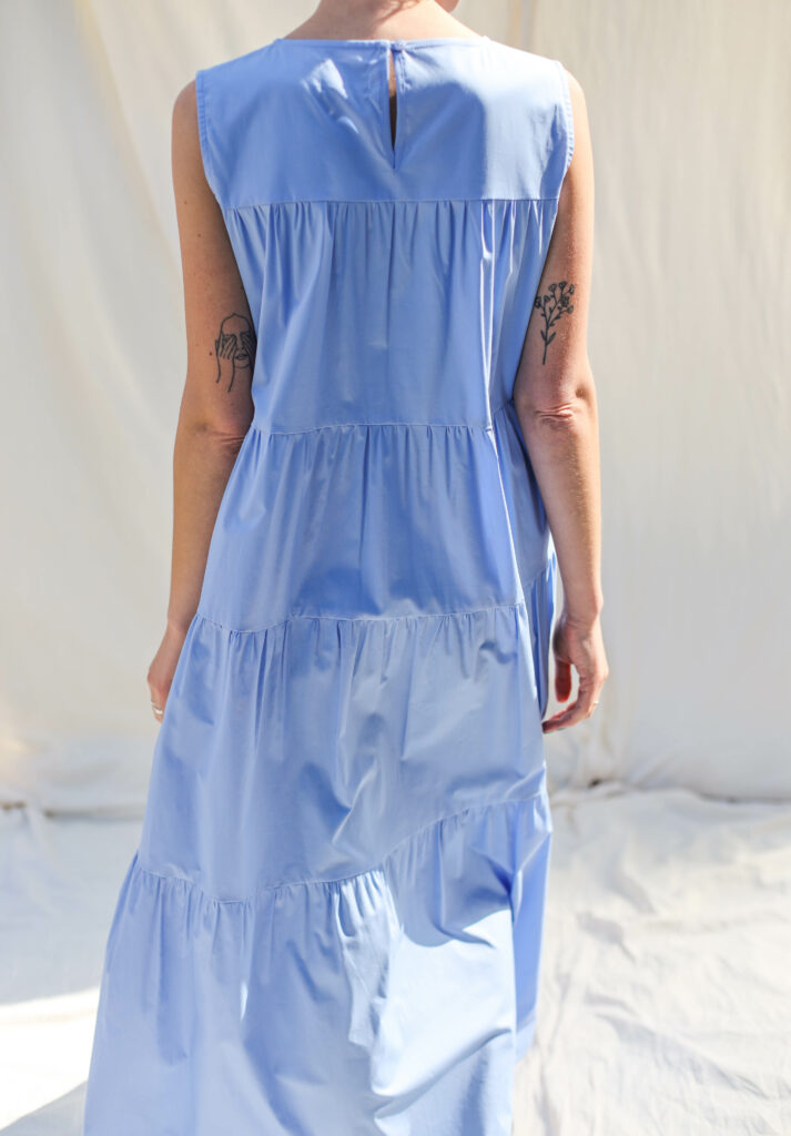 Sleveless Maxi cotton dress JULIE - Image 1