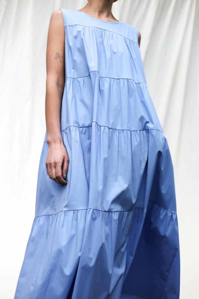 Sleveless Maxi cotton dress JULIE - Image 2