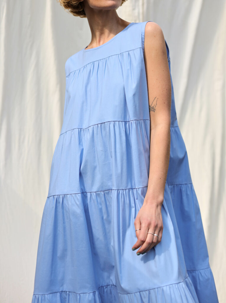 Sleveless Maxi cotton dress JULIE - Image 3