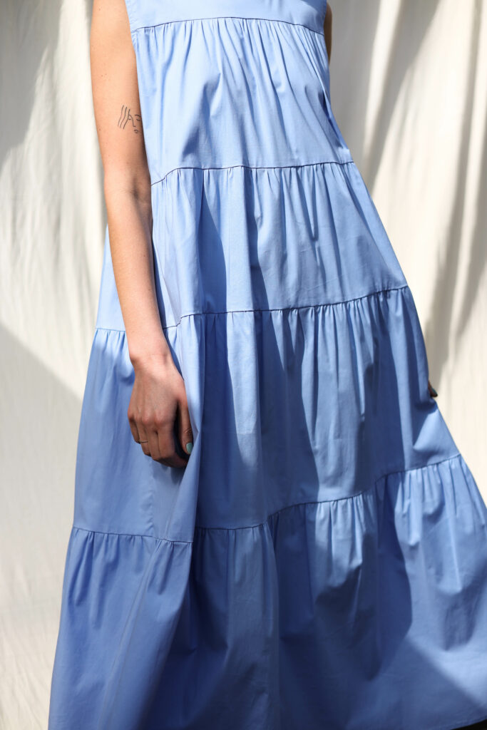 Sleveless Maxi cotton dress JULIE - Image 4
