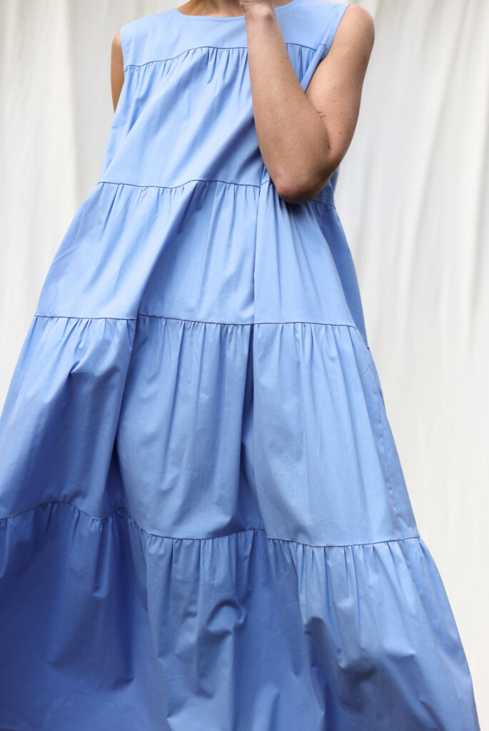 Sleveless Maxi cotton dress JULIE - Image 6