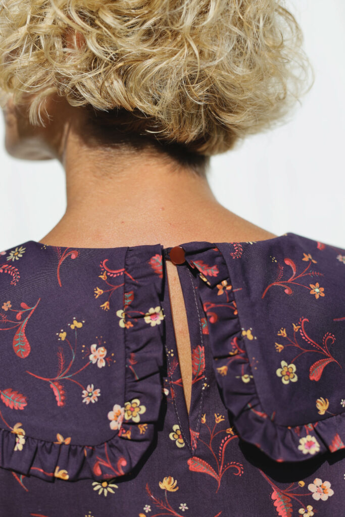 Floral cotton midi dress SWEDISH MEADOW - Image 3