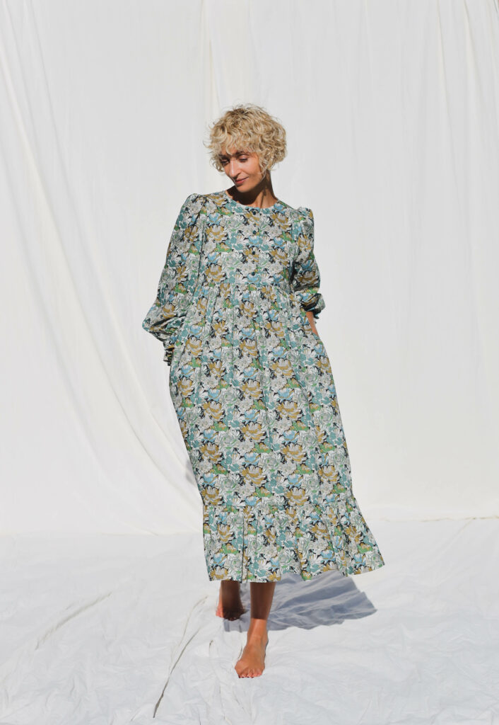 Boho floral long sleeve dress SOPHIA - Image 5