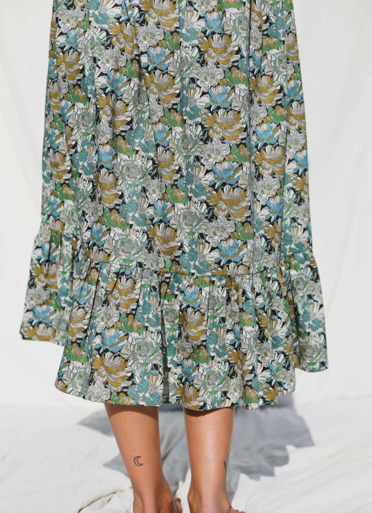 Boho floral long sleeve dress SOPHIA - Image 2