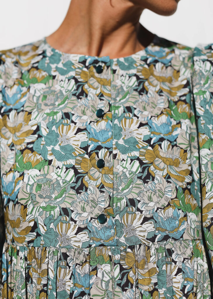 Boho floral long sleeve dress SOPHIA - Image 3