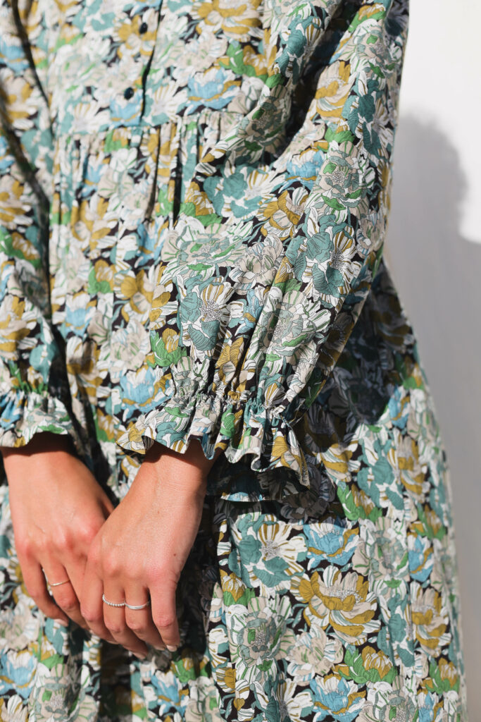 Boho floral long sleeve dress SOPHIA - Image 4