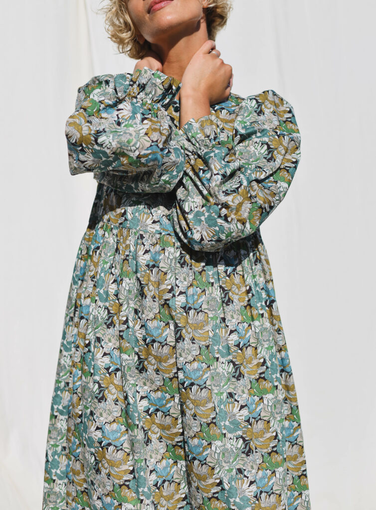 Boho floral long sleeve dress SOPHIA - Image 6