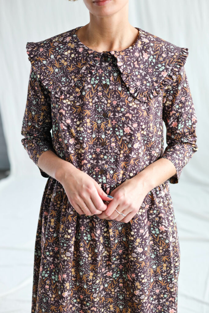 Elegant floral midi dress BLOOM - Image 3