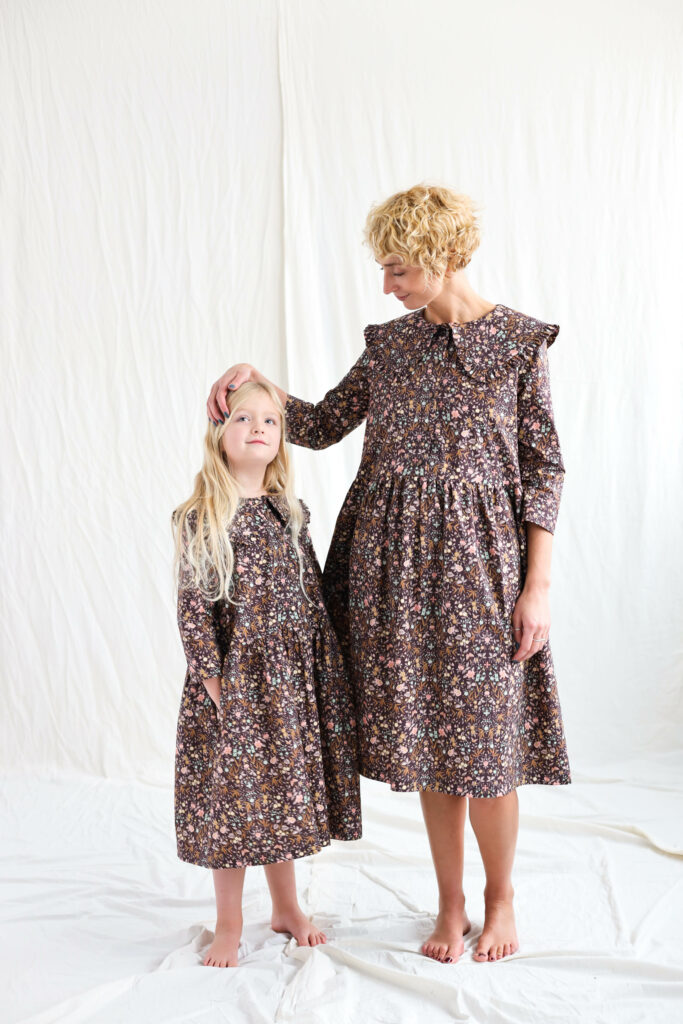 Mother daughter matching piccadilly poplin dresses - Image 3